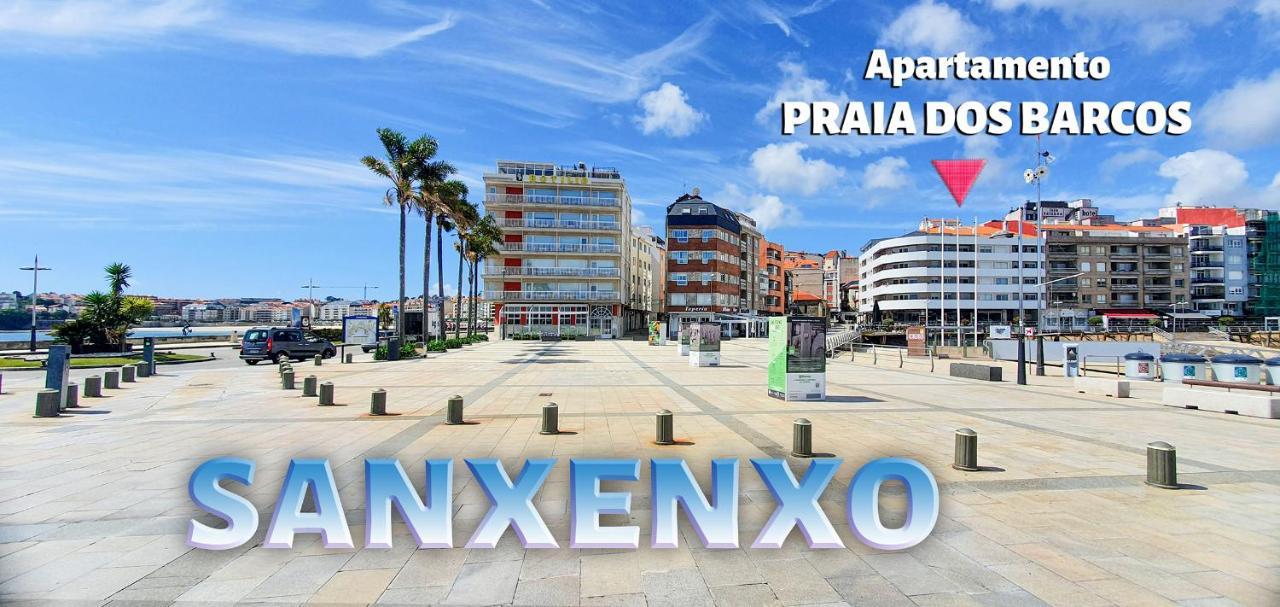 Praia dos barcos Sanxenxo Exterior foto