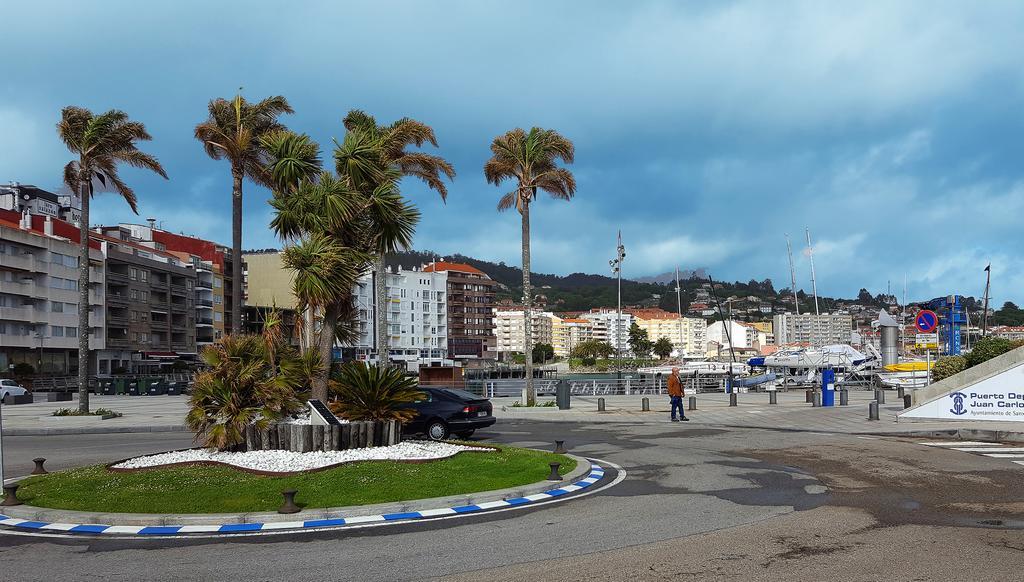 Praia dos barcos Sanxenxo Exterior foto