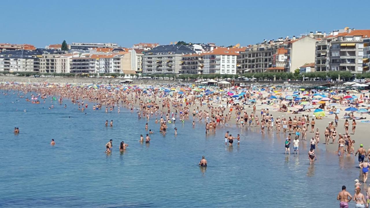 Praia dos barcos Sanxenxo Exterior foto