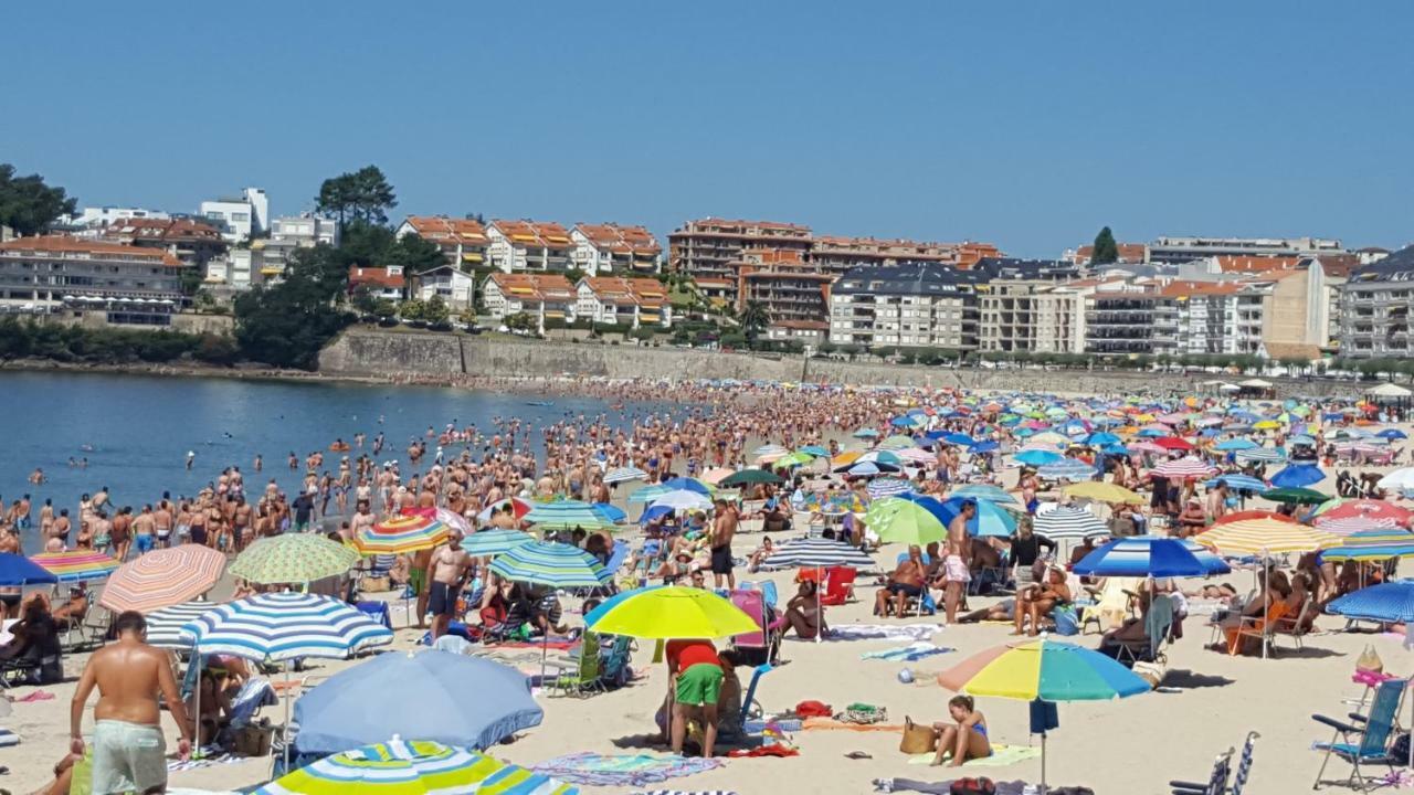 Praia dos barcos Sanxenxo Exterior foto