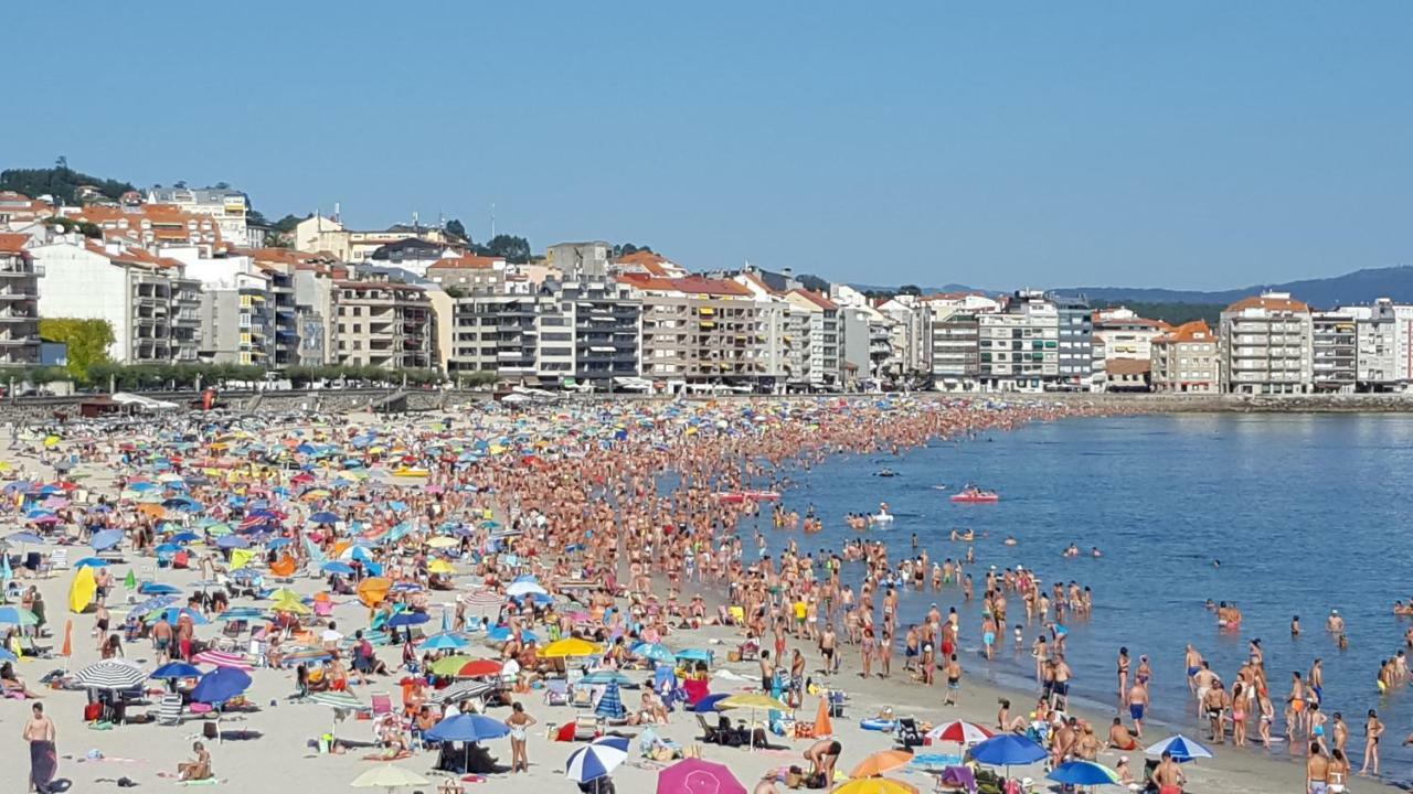 Praia dos barcos Sanxenxo Exterior foto